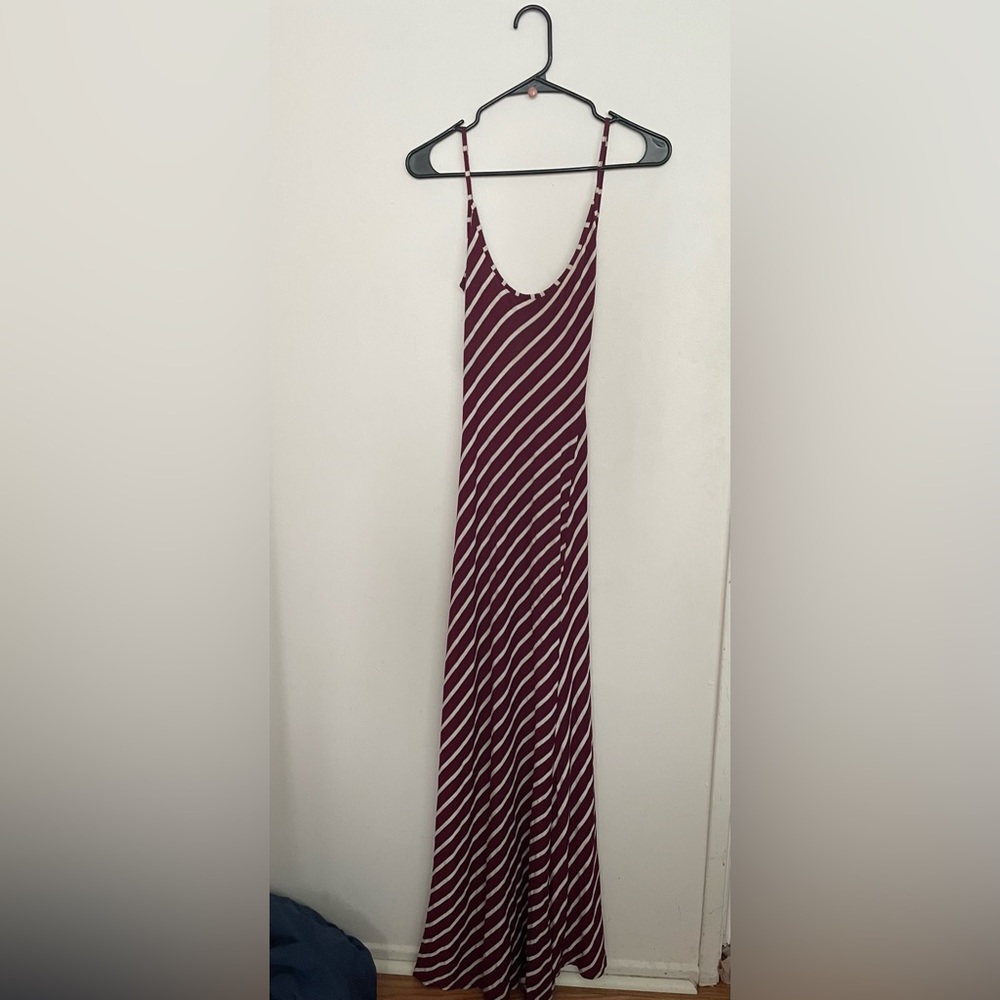 Ankle length stripped dress by Loila (M)